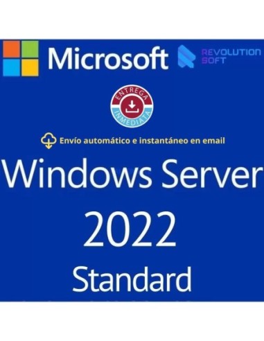 Licencia Microsoft Windows Server 2022 Standard...