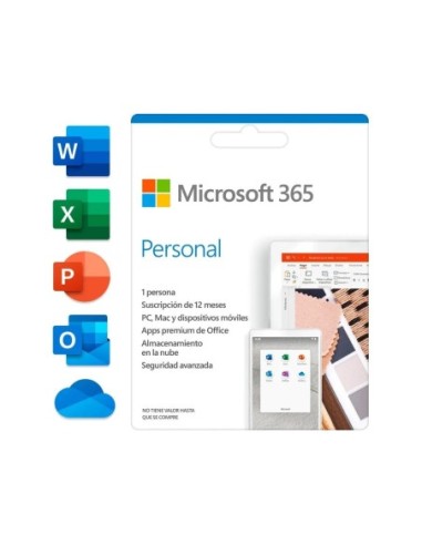 Office 365 Personal 1-PC/MAC + Tablet - 1 año