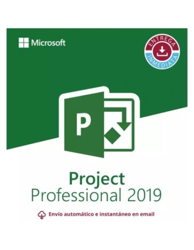 Licencia Microsoft Project Professional 2019...