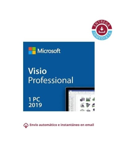 Licencia Microsoft Visio Professional 2019 para...