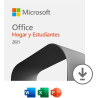 Office Hogar y Estudiantes 2021 - licencia - 1 PC