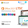 Office 2021 Professional Plus LTSC 50 Dispositivos