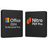 Pack Office 2024 Professional Plus + Nitro PDF Pro 10 para Windows
